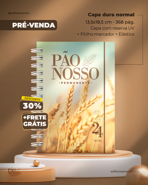 Agenda P O Nosso Permanente Editora Eme Livros Espiritas